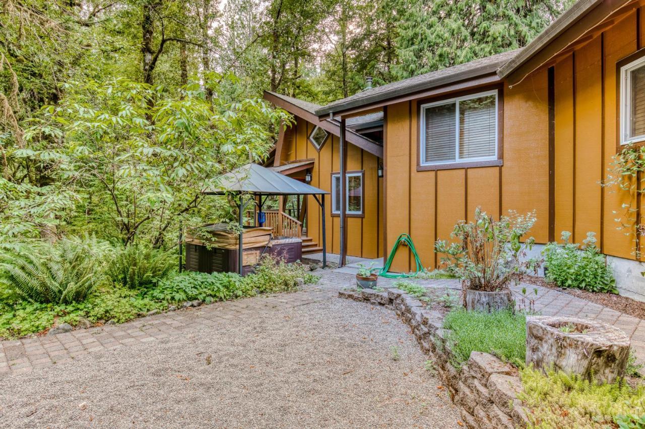 Creekside Cabin Rhododendron المظهر الخارجي الصورة