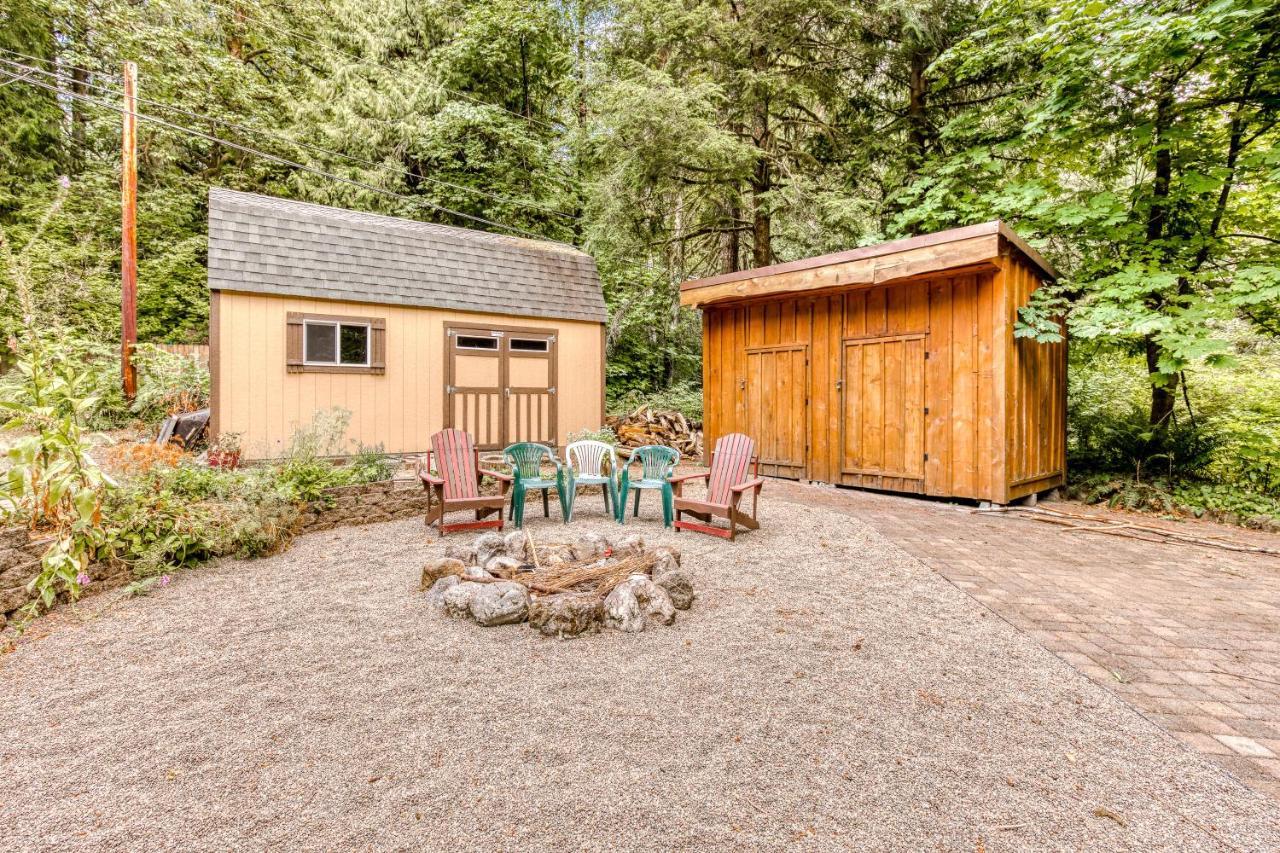 Creekside Cabin Rhododendron المظهر الخارجي الصورة