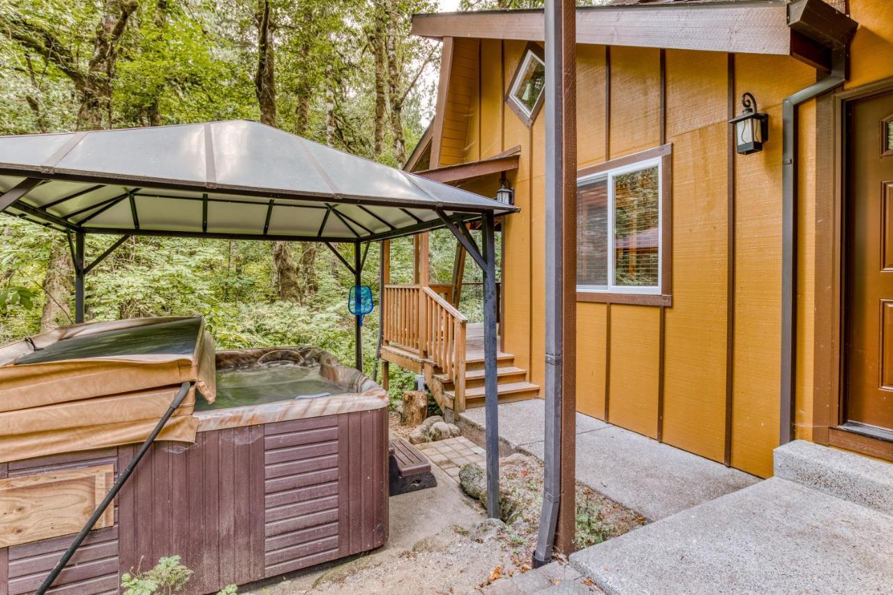 Creekside Cabin Rhododendron المظهر الخارجي الصورة