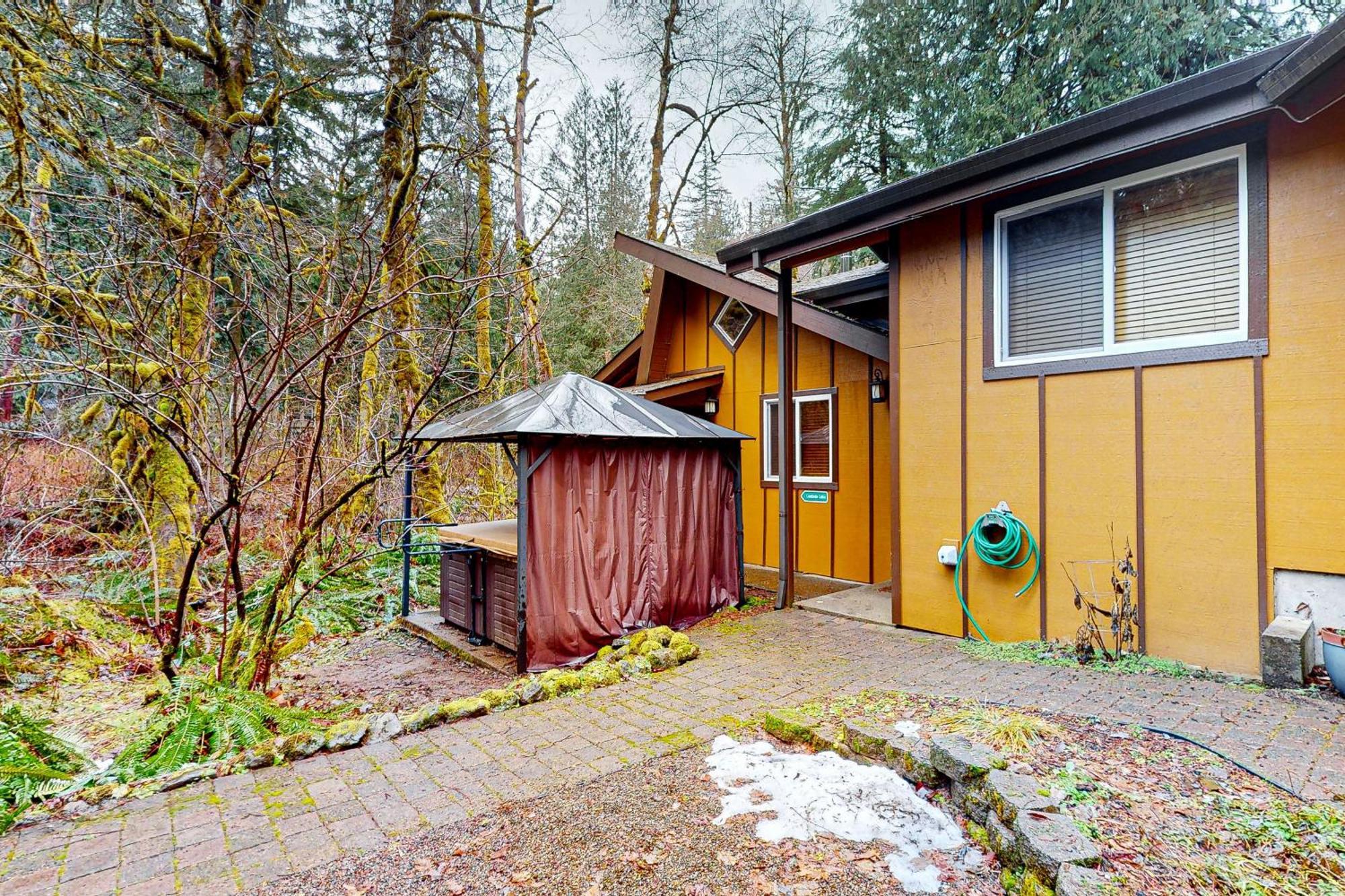 Creekside Cabin Rhododendron المظهر الخارجي الصورة