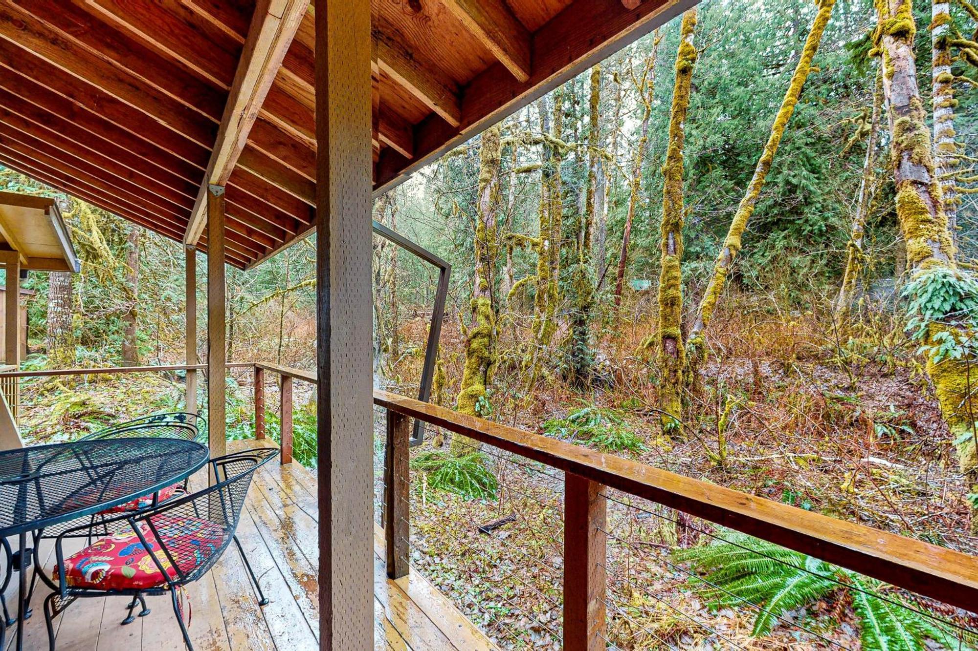 Creekside Cabin Rhododendron المظهر الخارجي الصورة